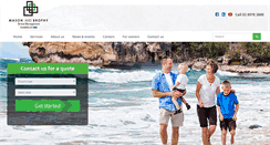 Desktop Screenshot of masonbrophy.com.au